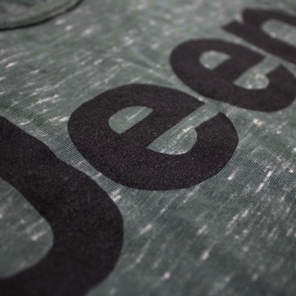 Ladies Relaxed Racerback Tank Top - Jeep® Text Forest Marble