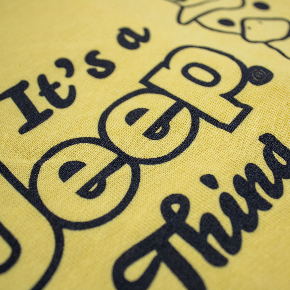 Ladies Jeep® It's A Jeep Thing Duck Zip Hoodie - Yellow