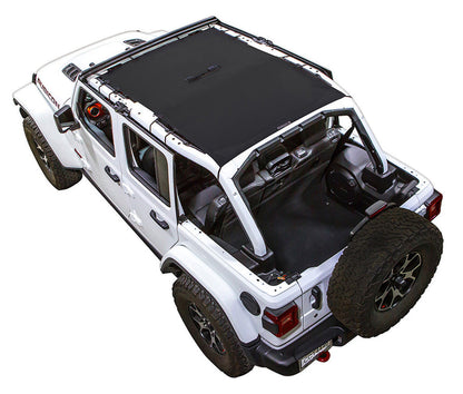 Jeep Wrangler JLU 4-Door Sun Shade Solid Color Shade Top (2018–2026)