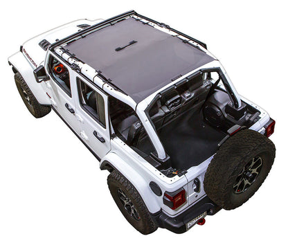 Jeep Wrangler JLU 4-Door Sun Shade Solid Color Shade Top (2018–2026)