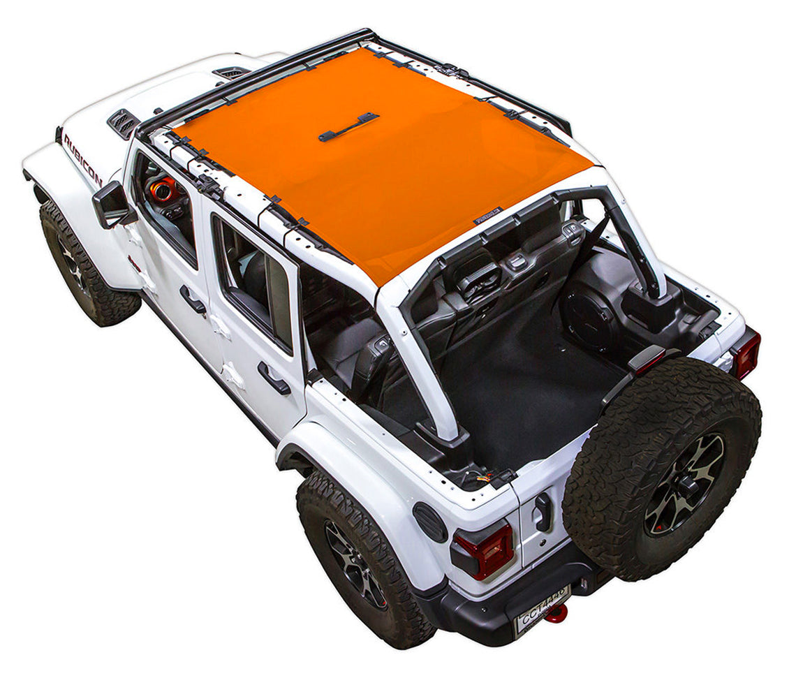 Jeep Wrangler JLU 4-Door Sun Shade Solid Color Shade Top (2018–2026)