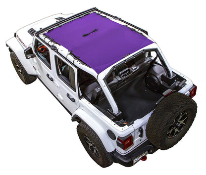 Jeep Wrangler JLU 4-Door Sun Shade Solid Color Shade Top (2018–2026)