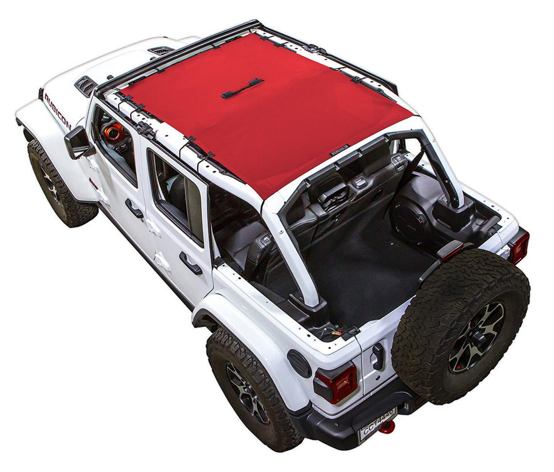 Jeep Wrangler JLU 4-Door Sun Shade Solid Color Shade Top (2018–2026)