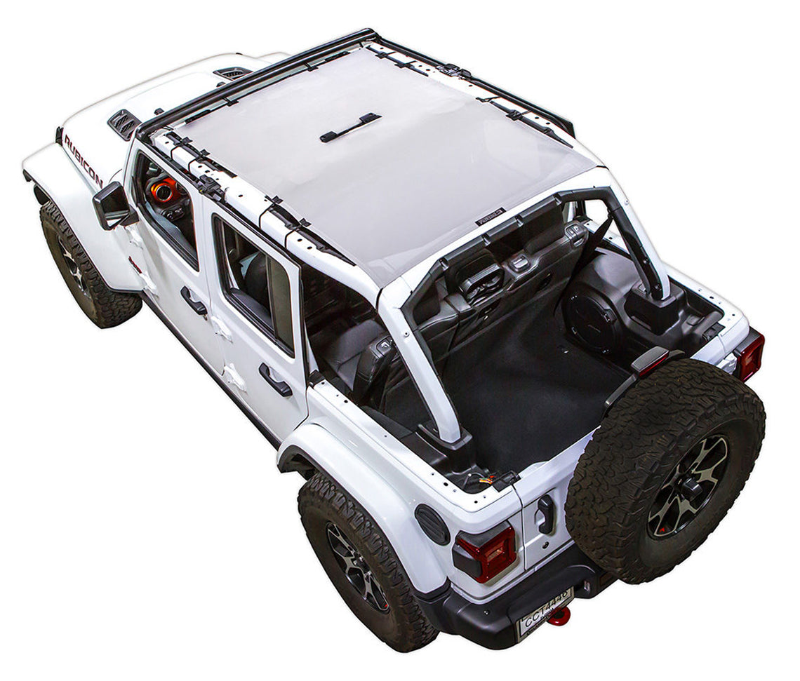 Jeep Wrangler JLU 4-Door Sun Shade Solid Color Shade Top (2018–2026)