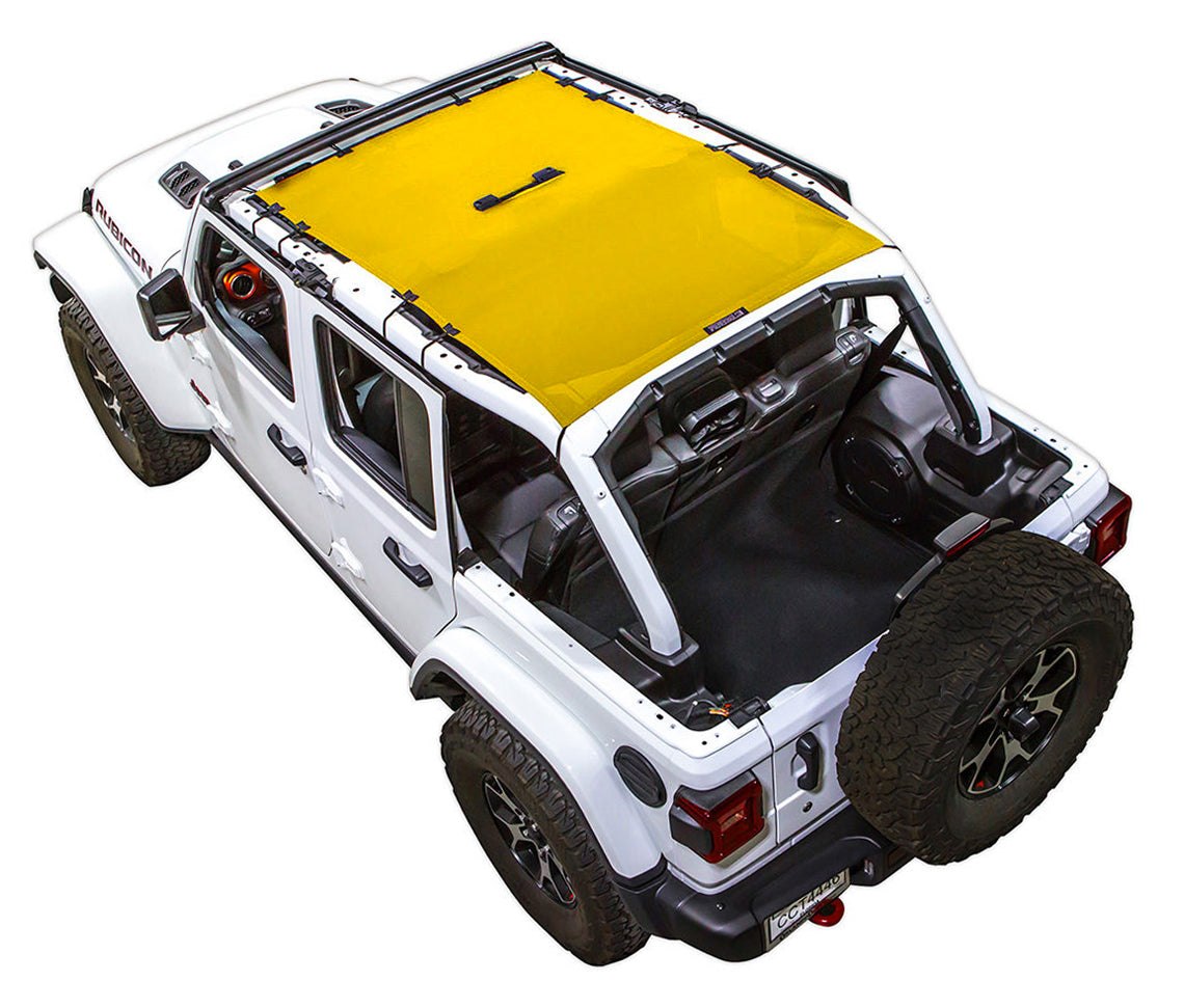 Jeep Wrangler JLU 4-Door Sun Shade Solid Color Shade Top (2018–2026)