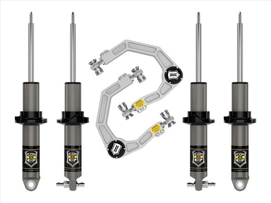 ICON 0-2" Lift Stage 2 Suspension System, Billet Arms, 2021-2023 Bronco HOSS 2.0