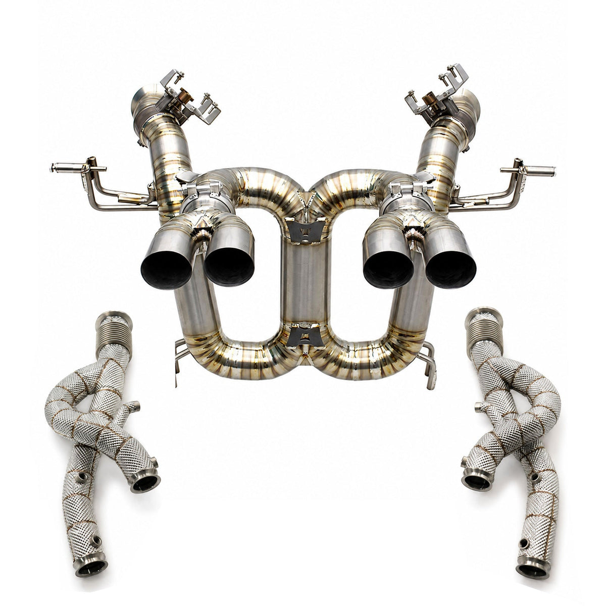 High Performance F1 Straight Exhaust System for Lamborghini Revuelto