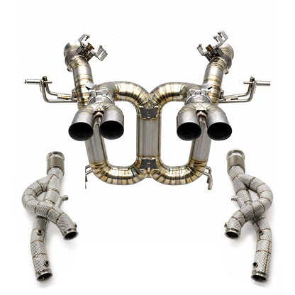 High Performance F1 Straight Exhaust System for Lamborghini Revuelto