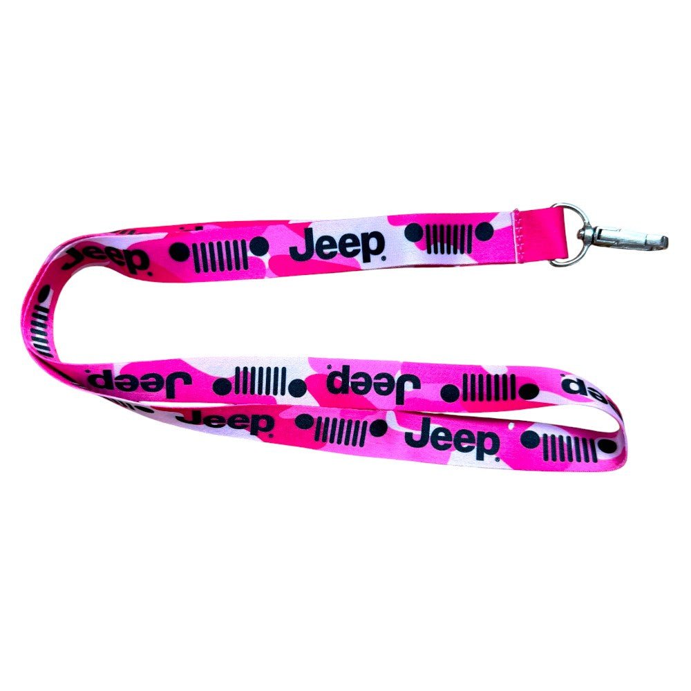 Lanyard - Jeep Hot Pink Camo