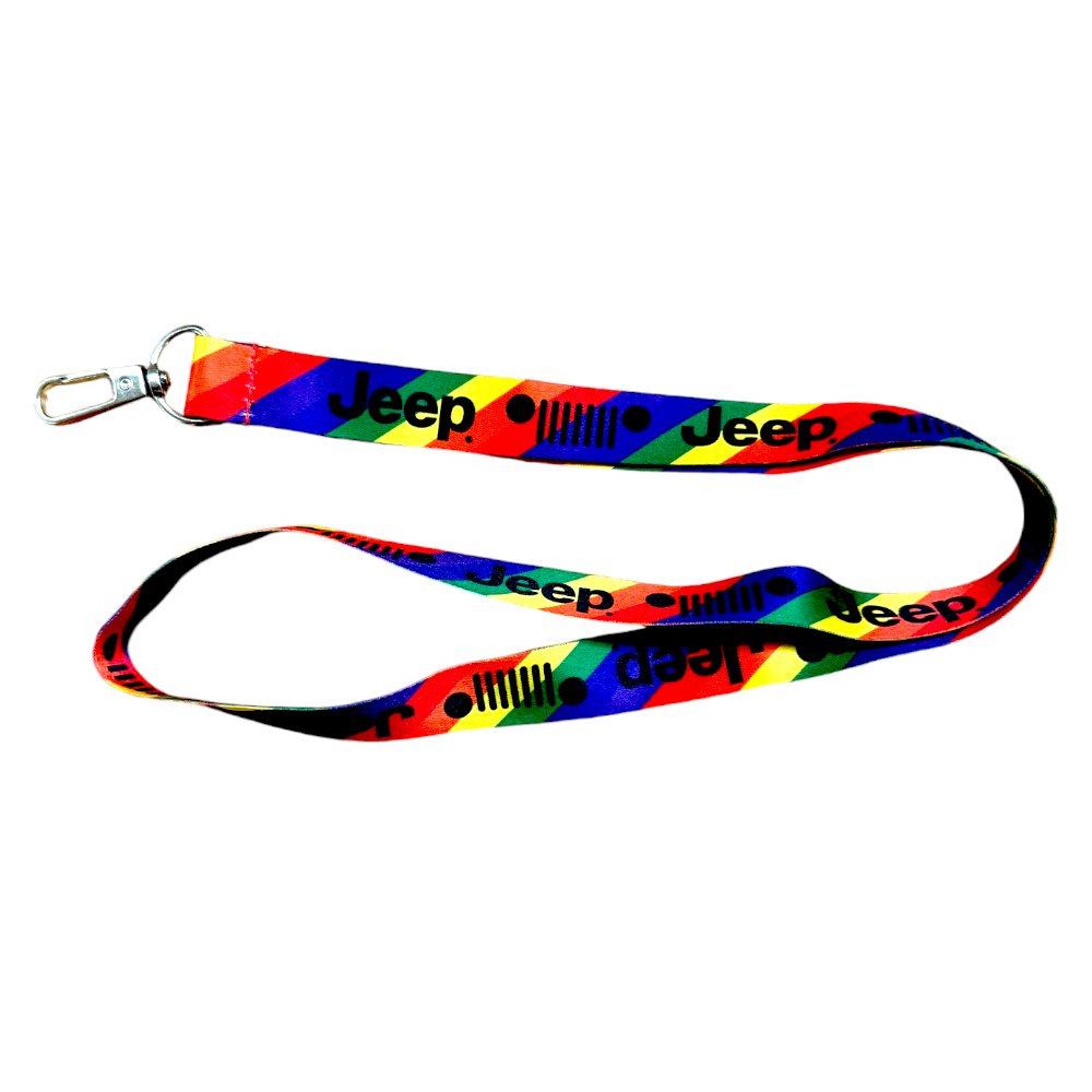 Lanyard - Jeep Rainbow