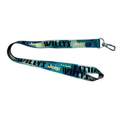 Lanyard - Jeep Willys Green Camo