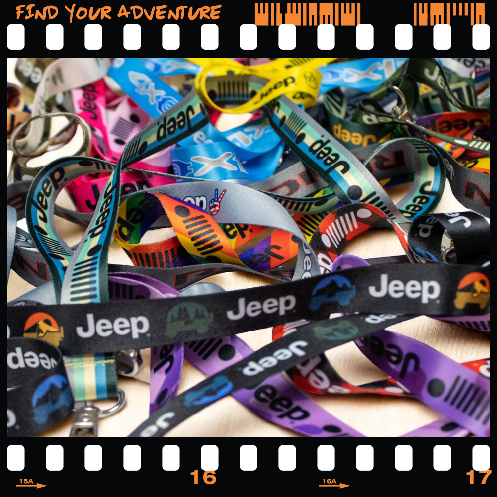 Lanyard - Jeep Purple Camo