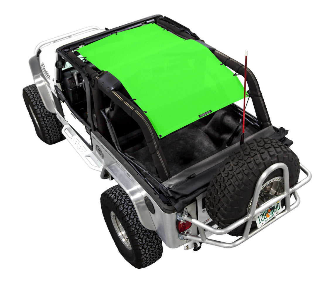 Jeep Wrangler LJ Sun Shade Solid Color Shade Top (2004–2006)