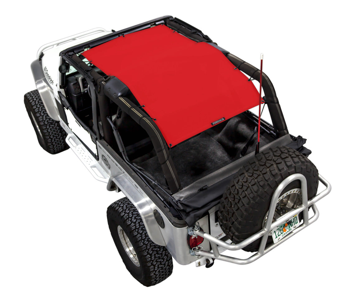 Jeep Wrangler LJ Sun Shade Solid Color Shade Top (2004–2006)
