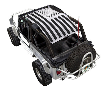 Jeep Wrangler LJ Sun Shade Stock Printed Shade Top (2004–2006)
