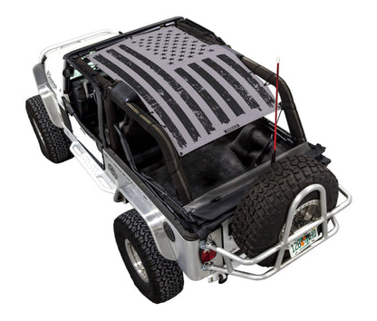 Jeep Wrangler LJ Sun Shade Stock Printed Shade Top (2004–2006)