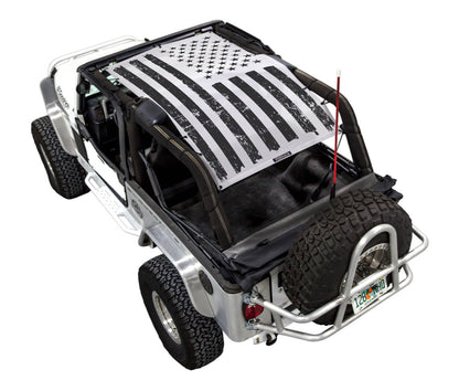 Jeep Wrangler LJ Sun Shade Stock Printed Shade Top (2004–2006)