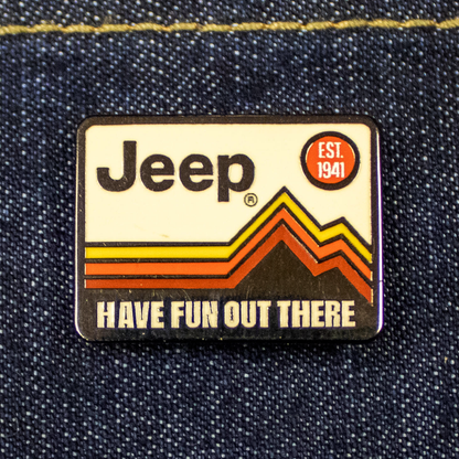 Enamel Pin - Jeep® Have Fun Out There