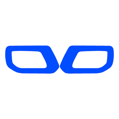 Solid Color Interior Door Handle Overlays (Printed Series) - 2021+ Bronco