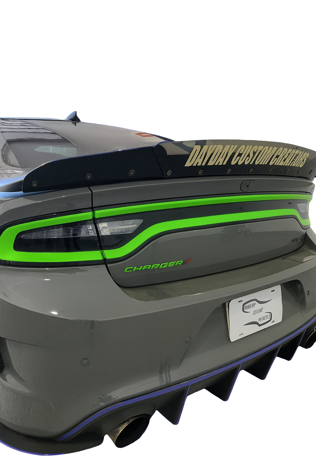 15-23 Dodge Charger Colored Taillight Tint Overlay