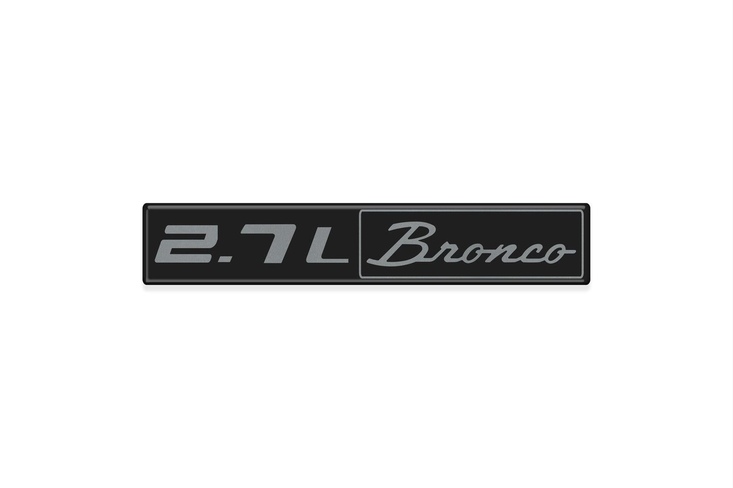 Engine Badge Fits 2021-2026 Ford Bronco