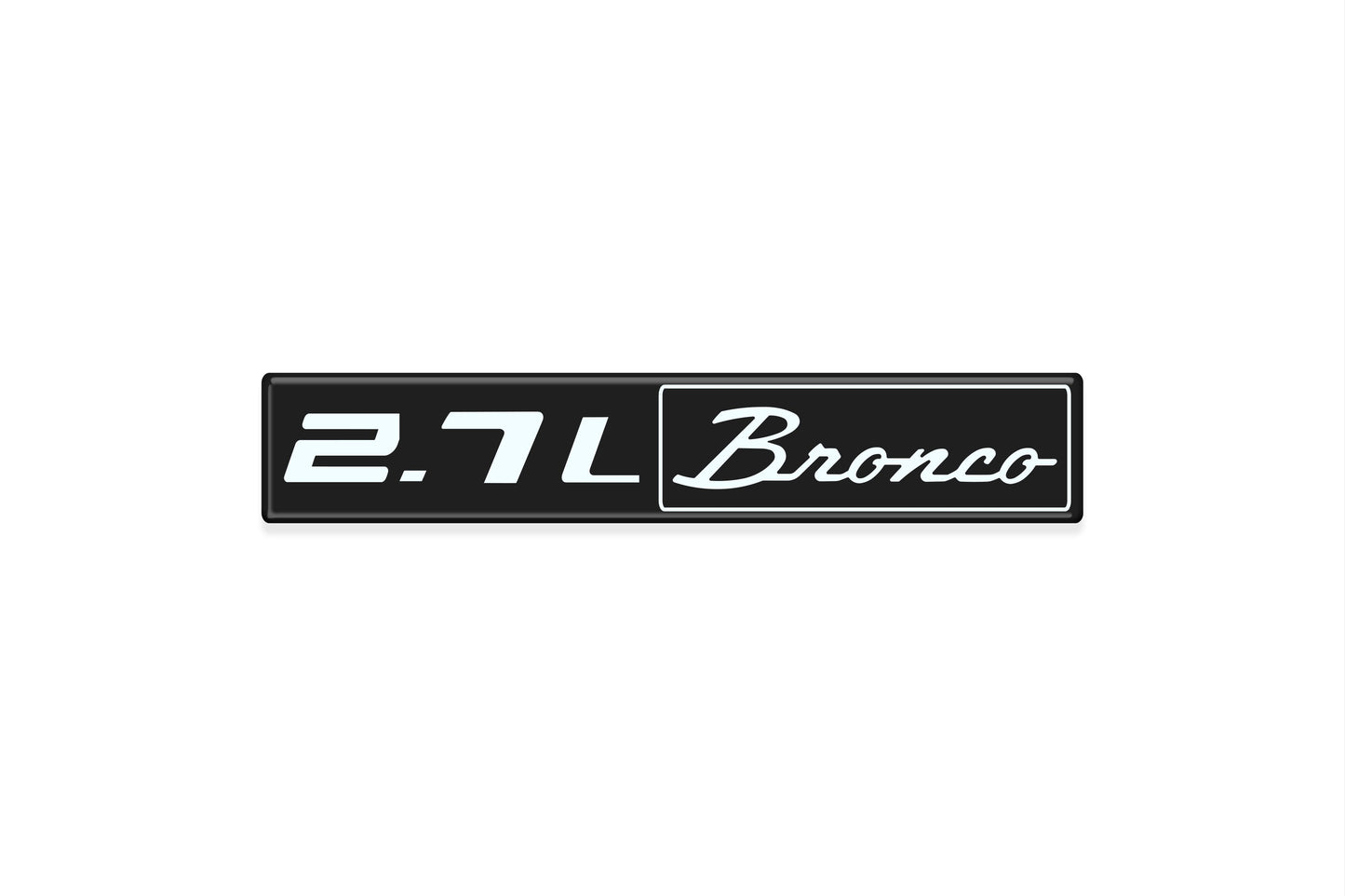 Engine Badge Fits 2021-2026 Ford Bronco