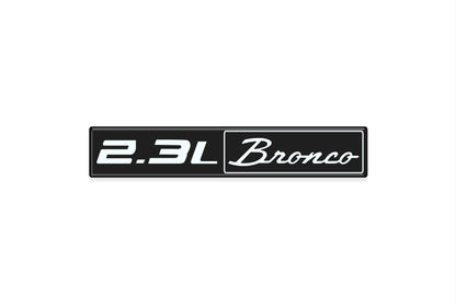 Engine Badge Fits 2021-2026 Ford Bronco