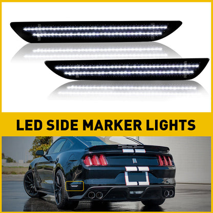 MUSTANG 15-23 REAR SMOKED LED SIDE MARKERS