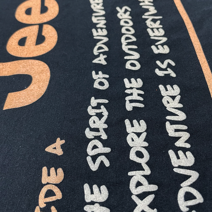 Ladies Jeep® Adventure Mixtape T-Shirt - Black