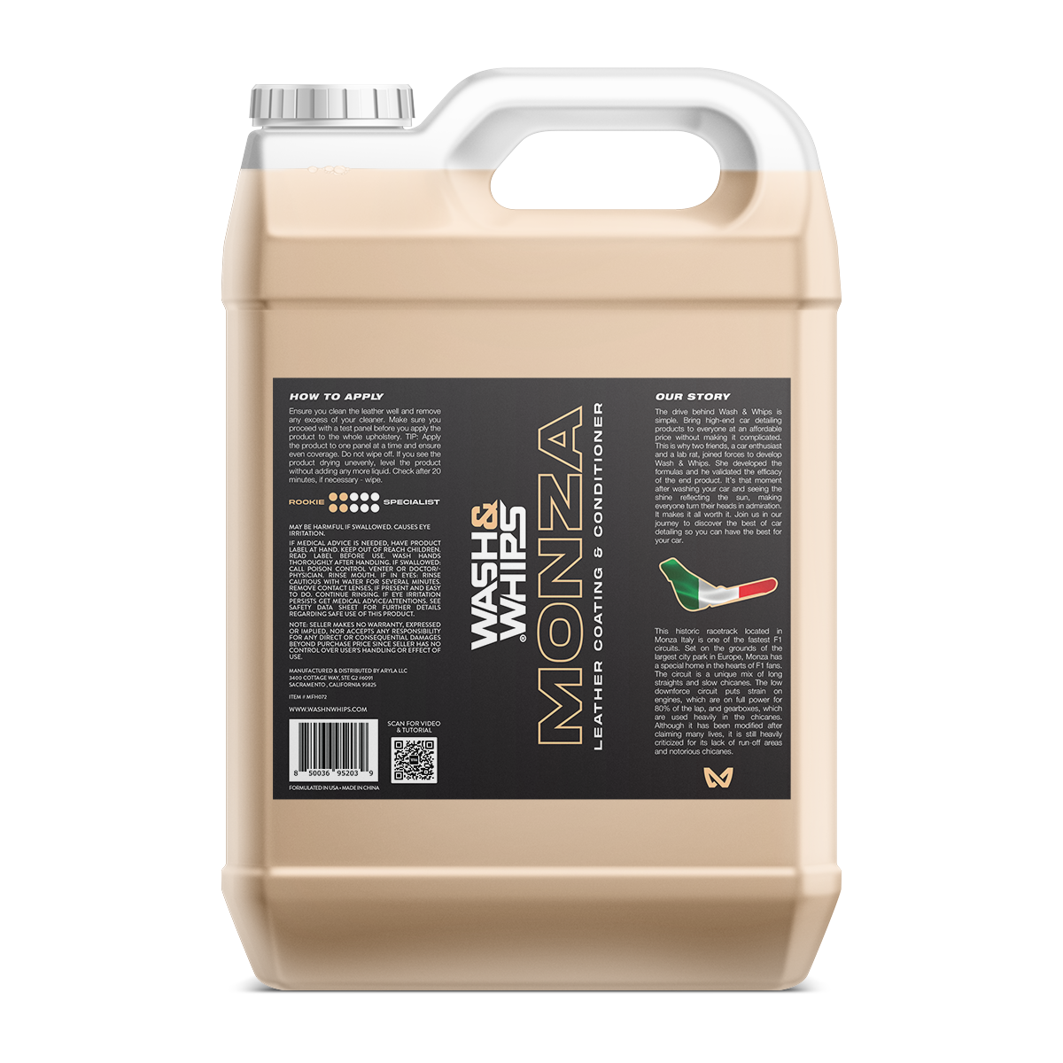 WASH&WHIPS Monza Leather Coating & Conditioner