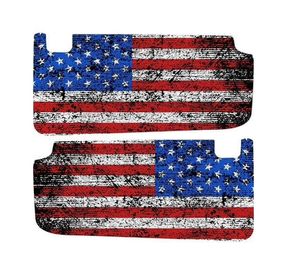 Freedom Series Sun Visor Overlays (Printed Series) - 2021+ Bronco