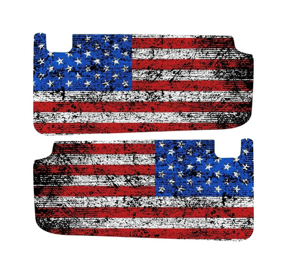 Freedom Series Sun Visor Overlays (Printed Series) - 2021+ Bronco