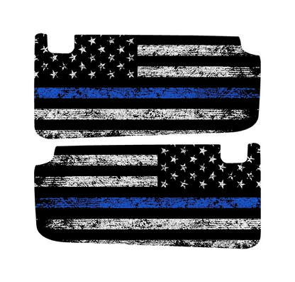 Freedom Series Sun Visor Overlays (Printed Series) - 2021+ Bronco