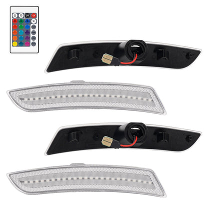 CAMARO 16-24 FRONT/REAR RGB DYNAMIC LED SIDE MARKERS w/ REMOTE