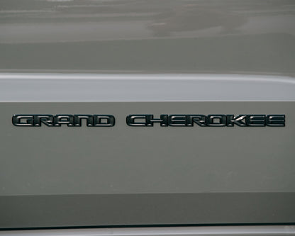 GRAND CHEROKEE Door Emblem Overlay Decal Set | Fits 2017–2022 WK2