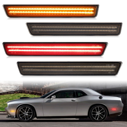 CHALLENGER 15-23 FRONT/REAR SMOKED LED SIDE MARKERS
