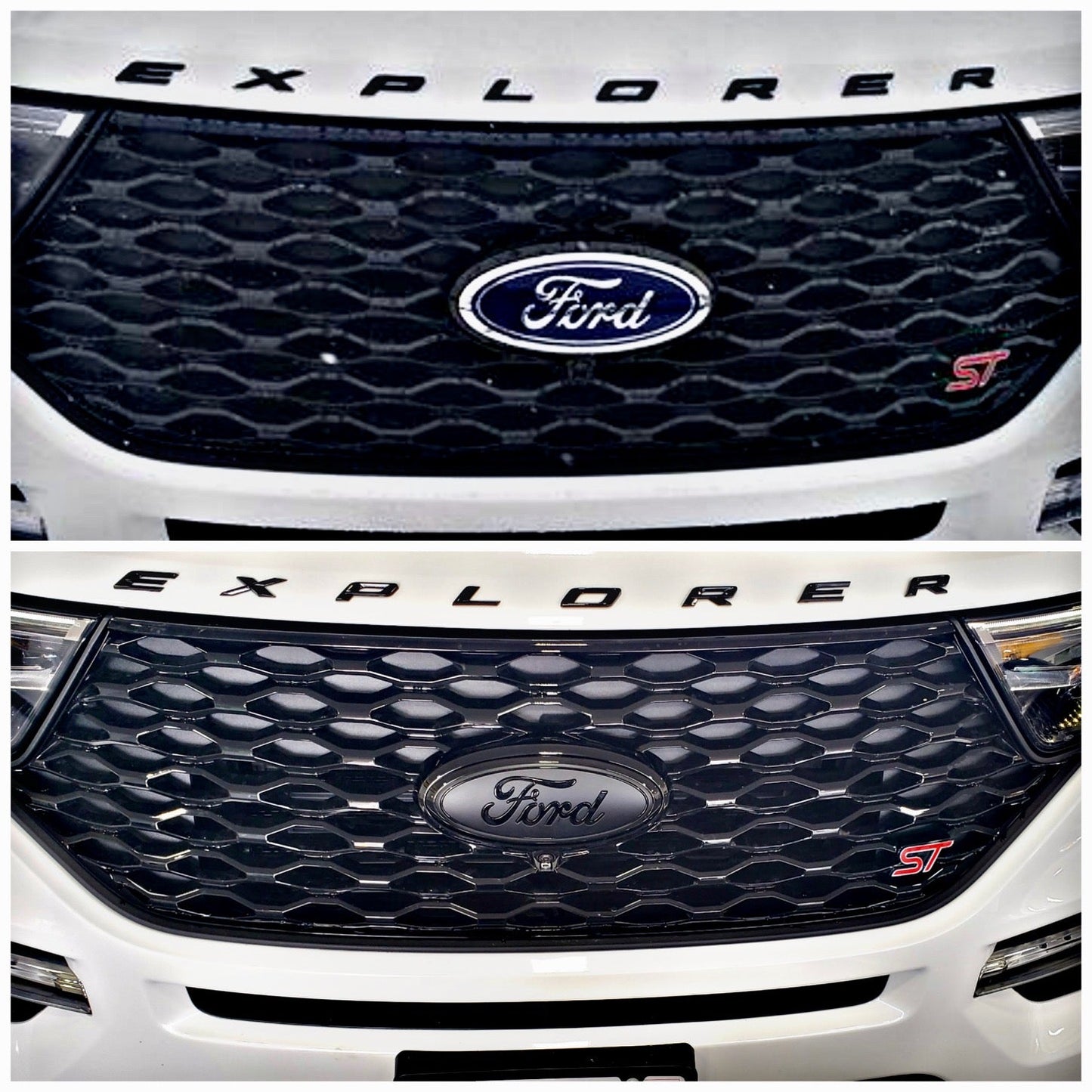 Explorer Gloss & Flat black Emblem set 2020, 2021, 2022, 2023