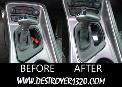 2015-2023 Dodge Challenger Steel Neutral Strap/Release Cover Plate - Laser Cut, Painted, Authentic