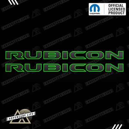 RUBICON Hood Lettering | Set of 2