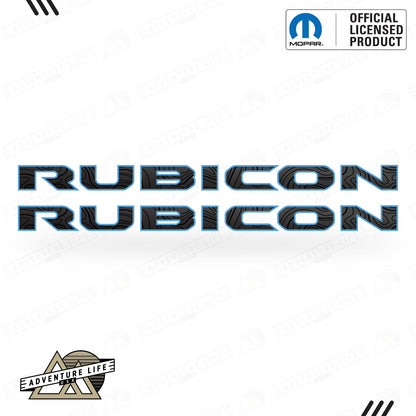 RUBICON Hood Lettering | Set of 2