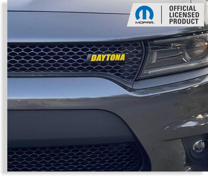 DAYTONA Grille Emblem Overlay Decal  - 17-23 Charger Daytona