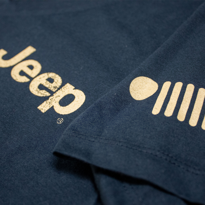 Ladies Jeep® Freedom to Roam V-neck - Navy Blue