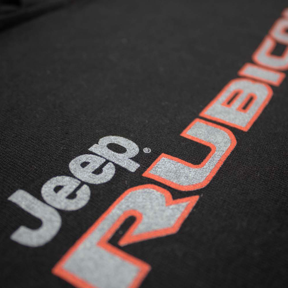 Mens Jeep® Rubicon French Terry Hoodie - Black