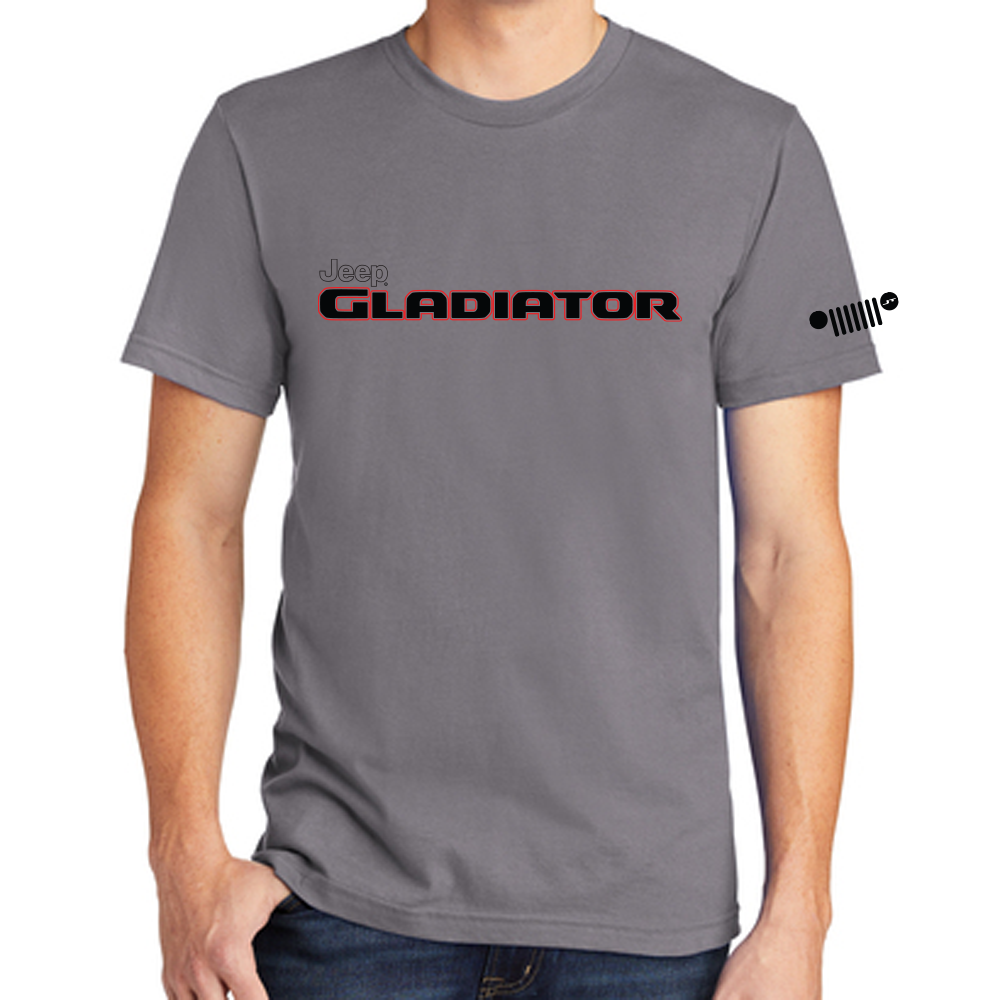 Mens Jeep® Gladiator Red/Black T-Shirt - Slate- FINAL SALE