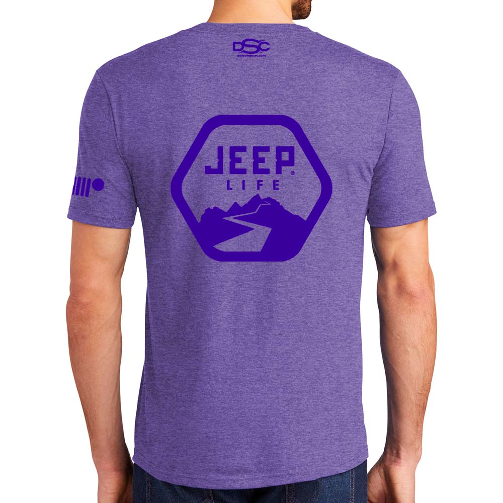 Mens Jeep® Life Reign Tone Triblend T-Shirt