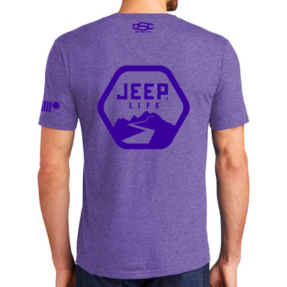 Mens Jeep® Life Reign Tone Triblend T-Shirt