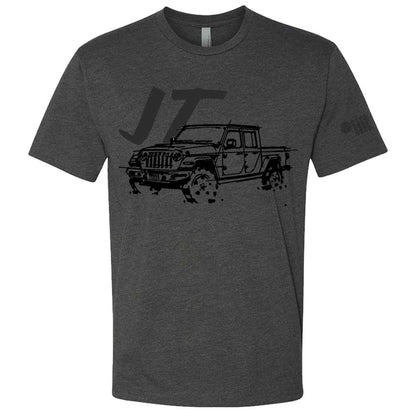 Mens Jeep® JT Gladiator - LDD Series - Triblend Charcoal T-Shirt
