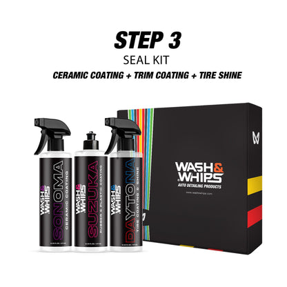 WASH&WHIPS 3-Step Car Care System