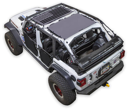 Jeep Wrangler JLU 4-Door Sun Shade Stock Printed Shade Top (2018–2026)
