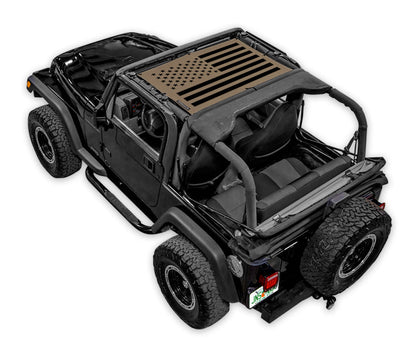 Jeep Wrangler TJ Sun Shade Stock Printed Shade Top (1997–2006)